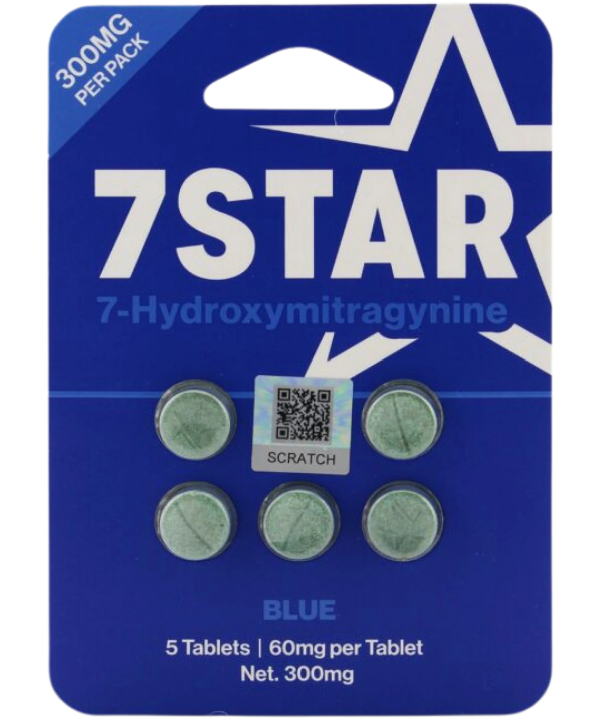 7-STAR Blue 60mg Tablets