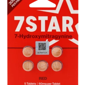 7-STAR Red 60mg Tablets